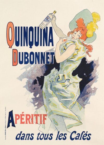 Jules Chéret lithograph QUINQUINA DUBONNET