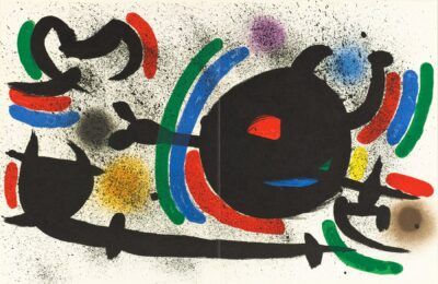 Joan Miró Lithograph "Untitled from Joan Miró Lithographe I"