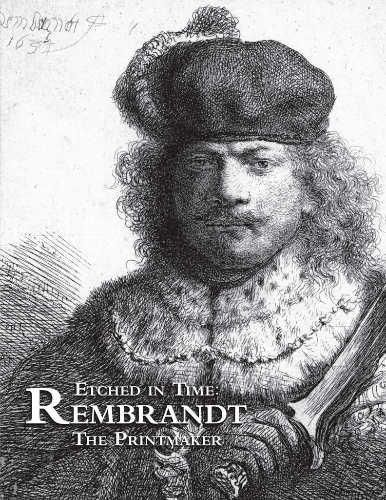 Catalog cover for Rembrandt 400 year retrospective exhibition