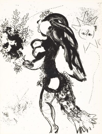 Marc Chagall Lithograph L’OFFRANDE