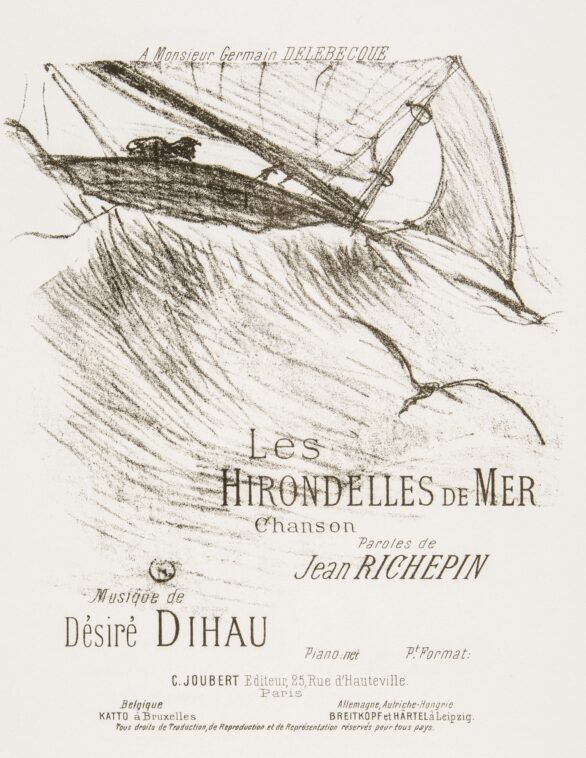 Henri de Toulouse-Lautrec LES HIRONDELLES DE MER