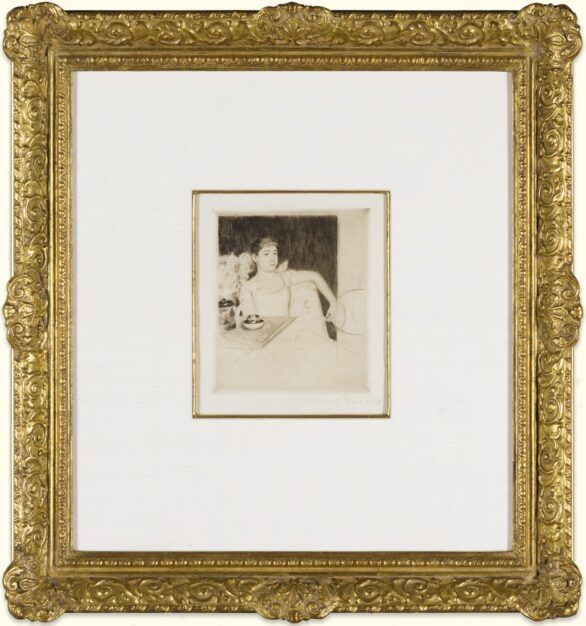 Mary Cassatt Tea framed