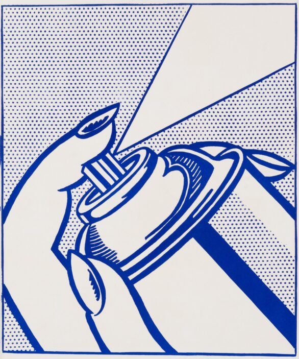 Roy Lichtenstein lithograph Spray Can