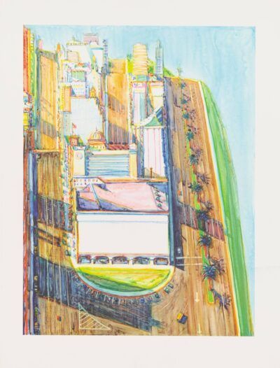 Wayne Thiebaud lithograph City Views