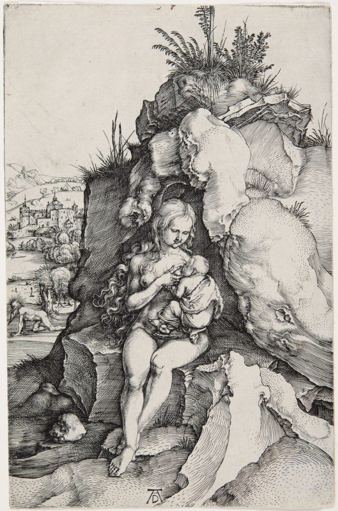 Albrecht Dürer engraving The Penance of Saint John Chrysostom