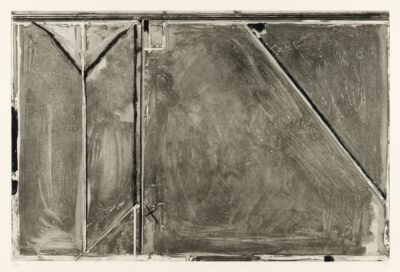Richard Diebenkorn print aquatint & drypoint Folsom Street Variations II (Grey)