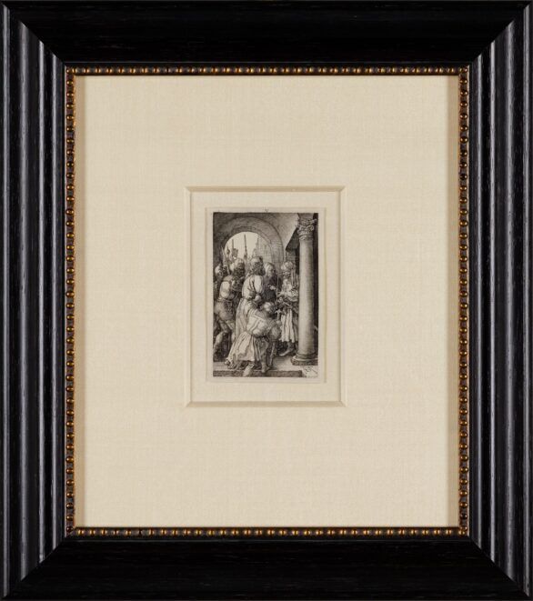 Albrecht Dürer engraving: Christ before Pilate - Christopher Clark Fine Art