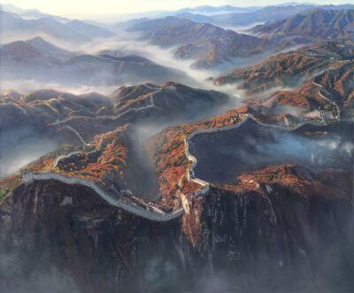 T.J. Mueller Painting: Great Wall of China