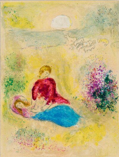 Marc Chagall Lithograph L’Arondelle