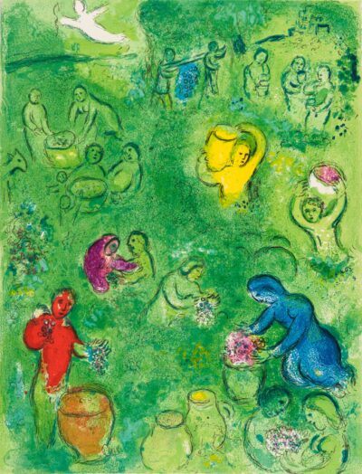 Marc Chagall Daphnis & Chloé Les Vendanges