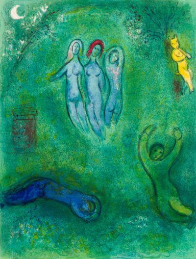 Marc Chagall Daphnis & Chloé Le Songe de Daphnis et les Nymphes