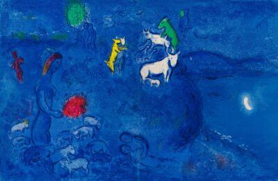 Marc Chagall Daphnis & Chloé Le Printemps