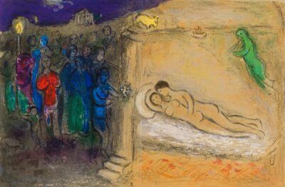 Marc Chagall Daphnis & Chloé Hyménée