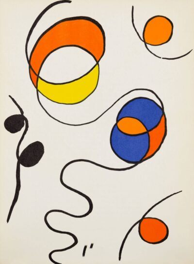 Alexander Calder Lithograph Untitled from Derriere le miroir