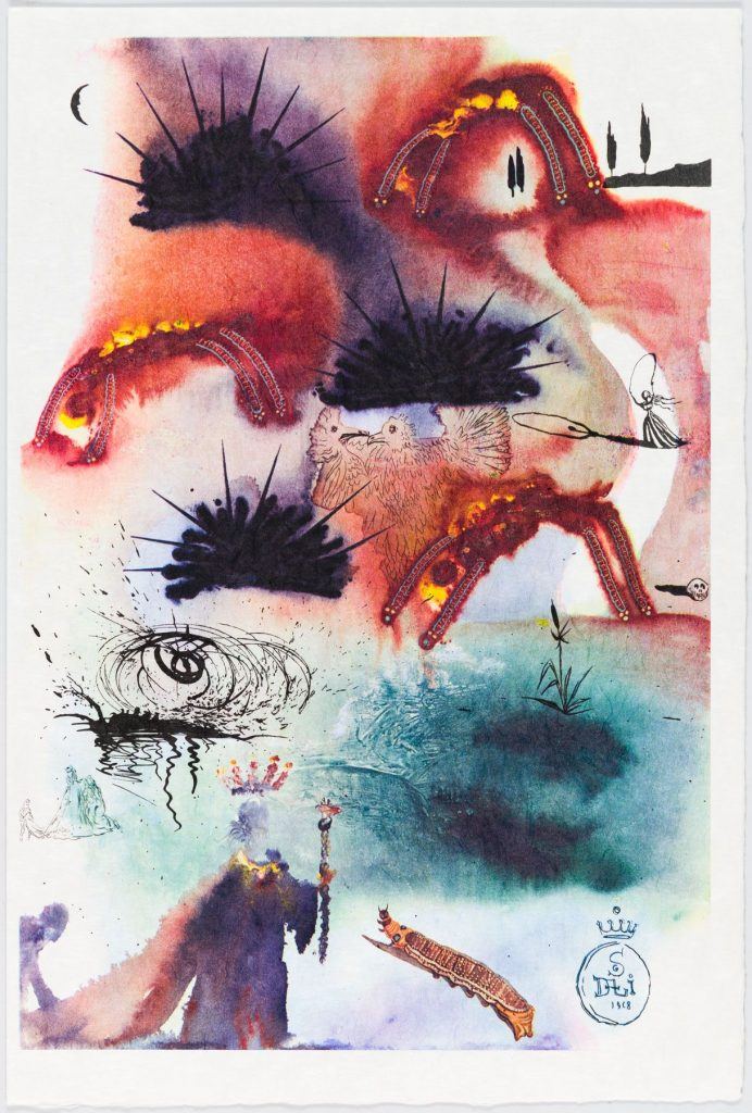 Salvador Dalí Heliogravure The Lobster Quadrille