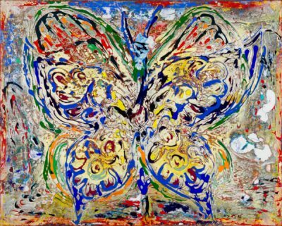 Qionghui Zou painting "Dreaming Butterfly - series 026"
