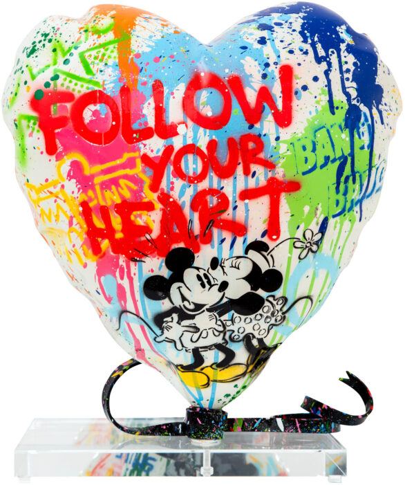 Mr. Brainwash Sculpture "Balloon Heart"