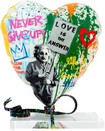 Mr. Brainwash Sculpture "Balloon Heart"