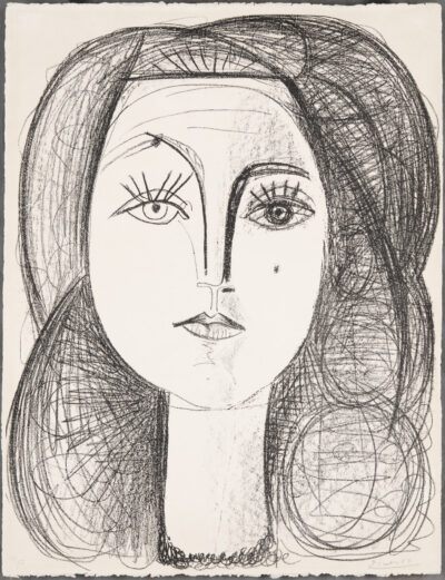 Pablo Picasso lithograph "Françoise"