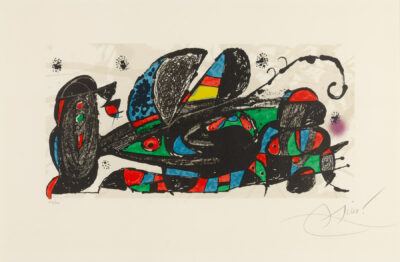 Joan Miró lithograph "Untitled from Joan Miró"