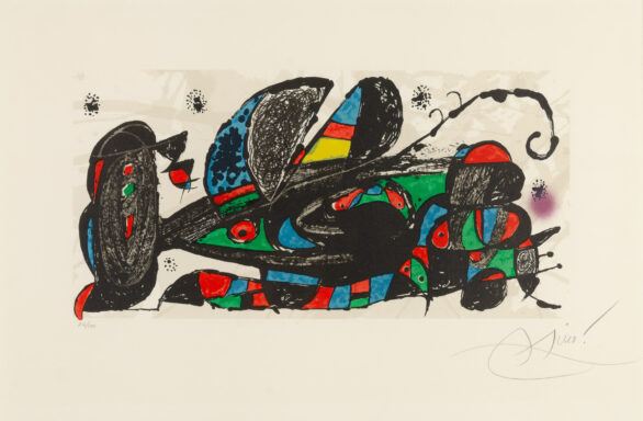 Joan Miró lithograph "Untitled from Joan Miró"