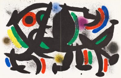 Joan Miró Lithograph "Untitled from Joan Miró Lithographe I"