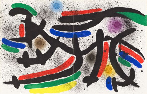 Joan Miró Lithograph "Untitled from Joan Miró Lithographe I,"