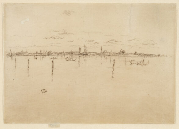 James Abbott McNeill Whistler Etching "The Little Venice"