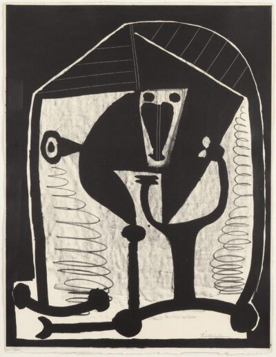 Pablo Picasso lithograph "Figure"