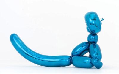 Jeff Koons Sculpture "Balloon Animals I: Blue Monkey"