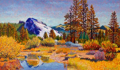 Kathleen Frank oil "Toulumne Meadows"