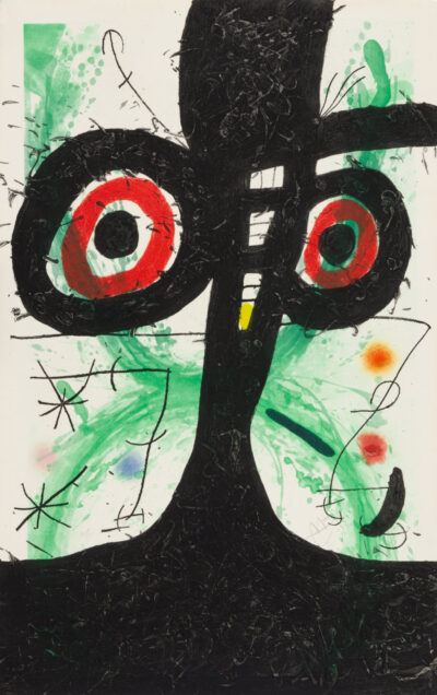 Joan Miró etching, aquatint & carborundum "Le Vieil Irlandais"
