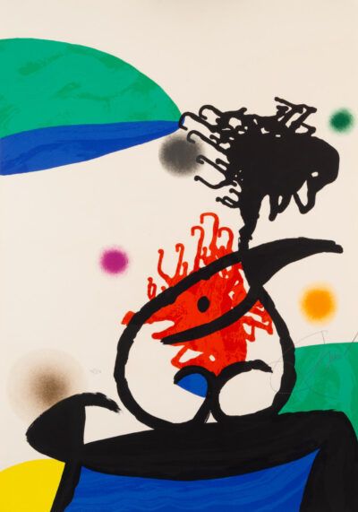 Joan Miró lithograph "Mandarin du Nord"