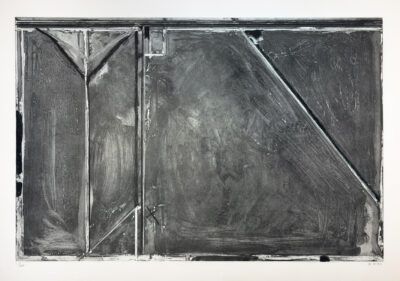 Richard Diebenkorn aquatint & drypoint "Folsom Street Variations II (Grey)"