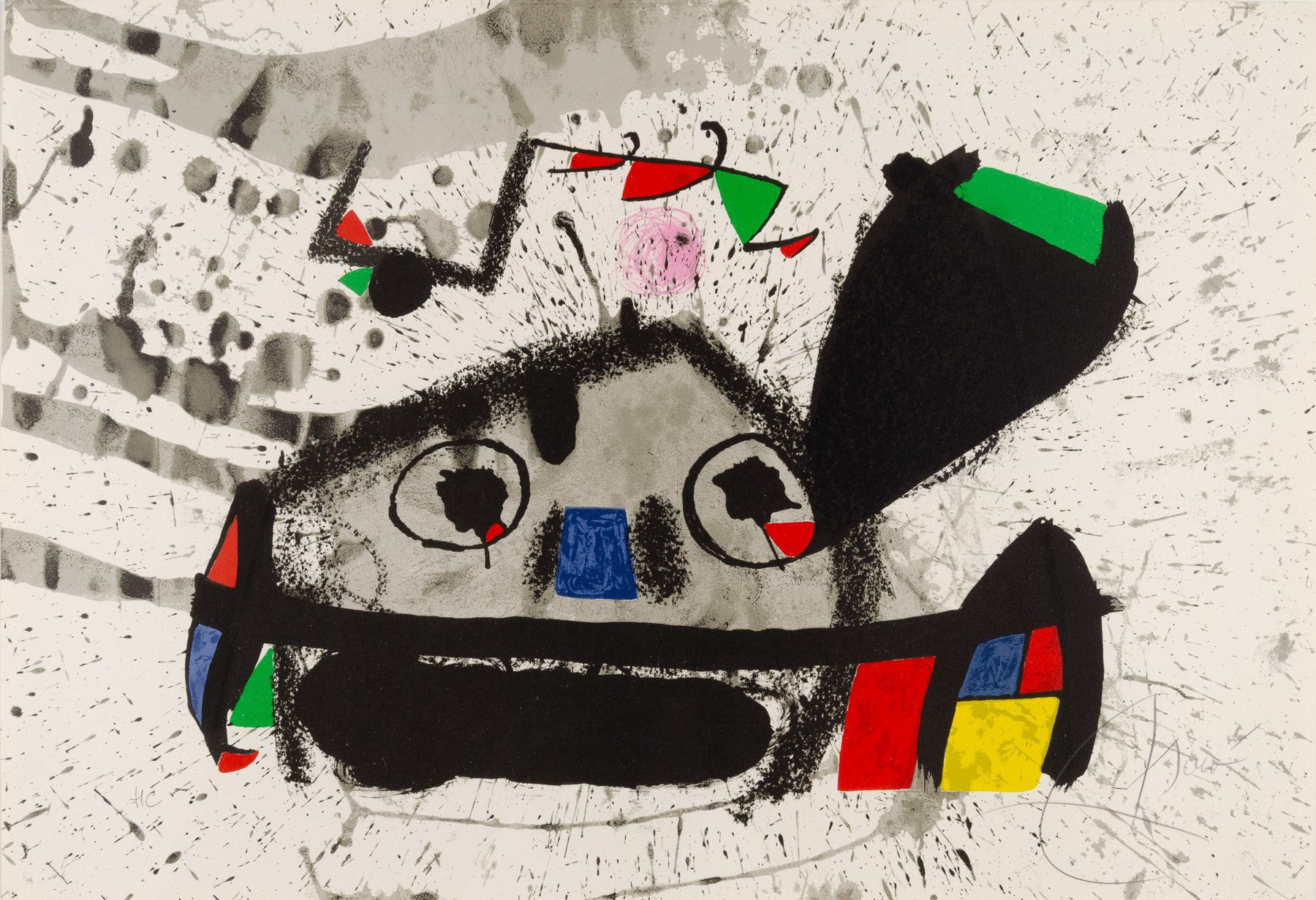 Joan Miró lithograph "Barcelona II"