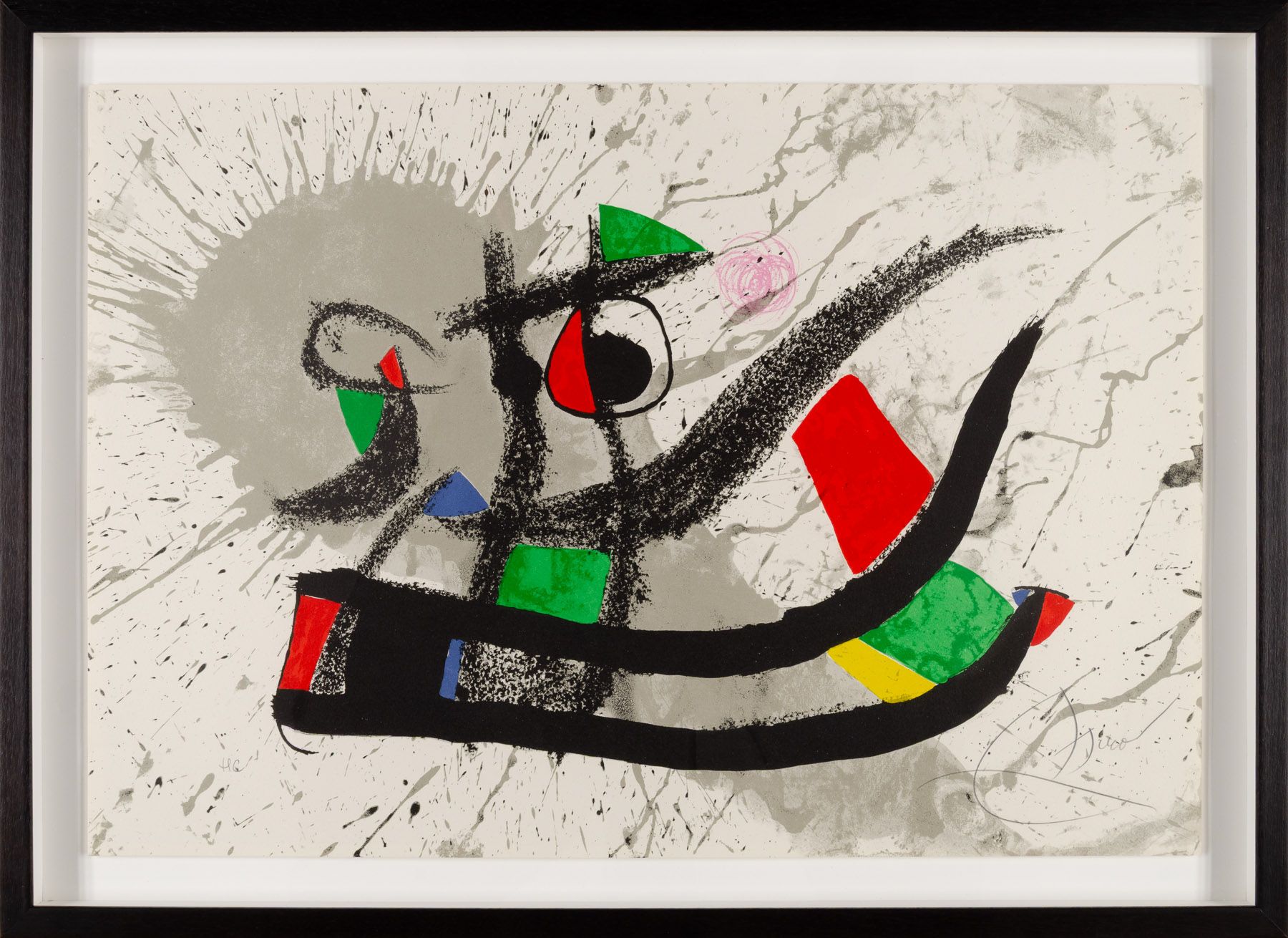 Joan Miró lithograph "Barcelona III"