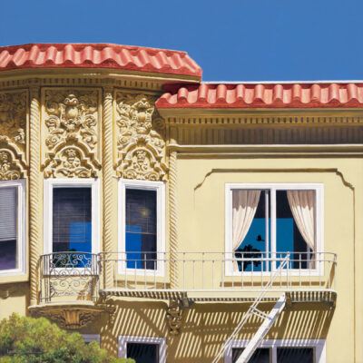 Lynette Cook painting "Lemon Joy"