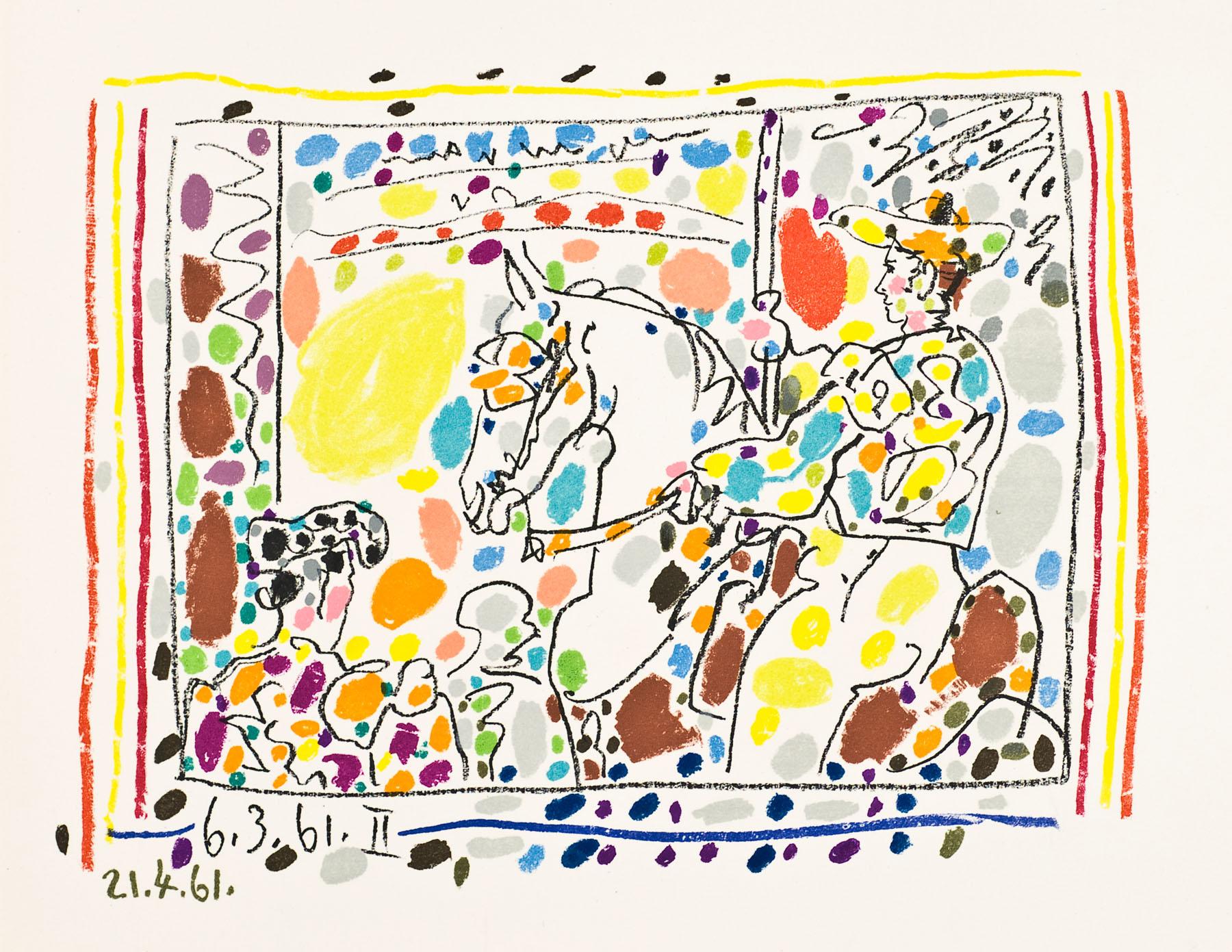 Pablo Picasso lithograph "Picador II"