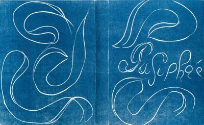 Matisse Linocut: CHANT DE MINOS COVER (Variant I)