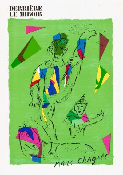Chagall Lithograph: L’ACROBATE VERT