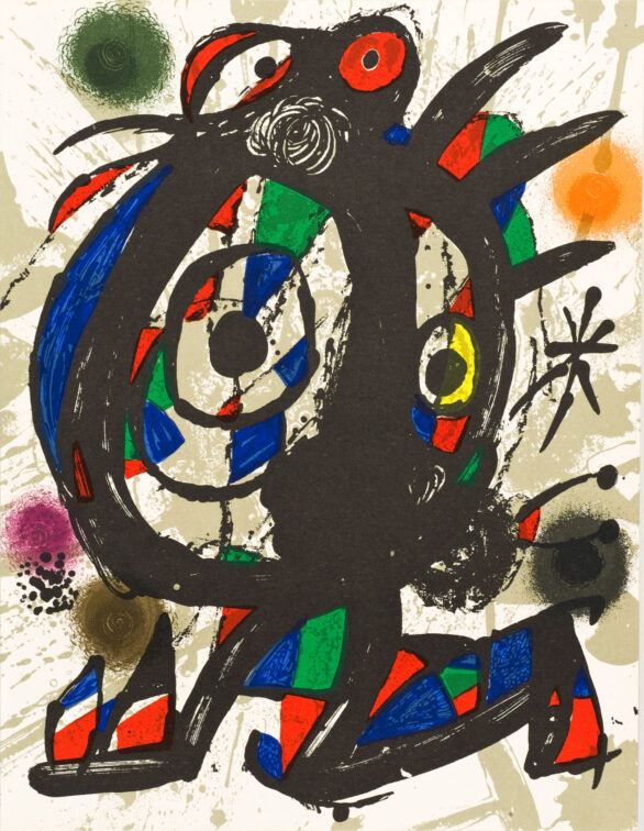 UNTITLED from Joan Miró Lithographes III