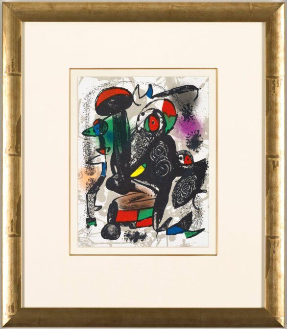 UNTITLED from Joan Miró Lithographes IV