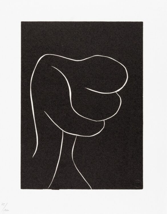 Matisse Linocut: . . . EMPORTÉS JUSQU' AUX CONSTELLATIONS . . . (Variant XI)