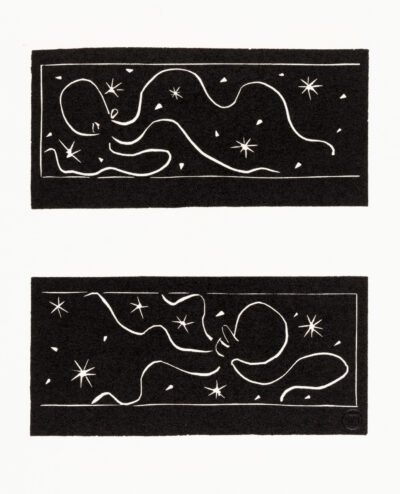 Matisse Linocut: ORNEMENTS, BANDEAUX ET CULS-DE-LAMPE (Variant VI)