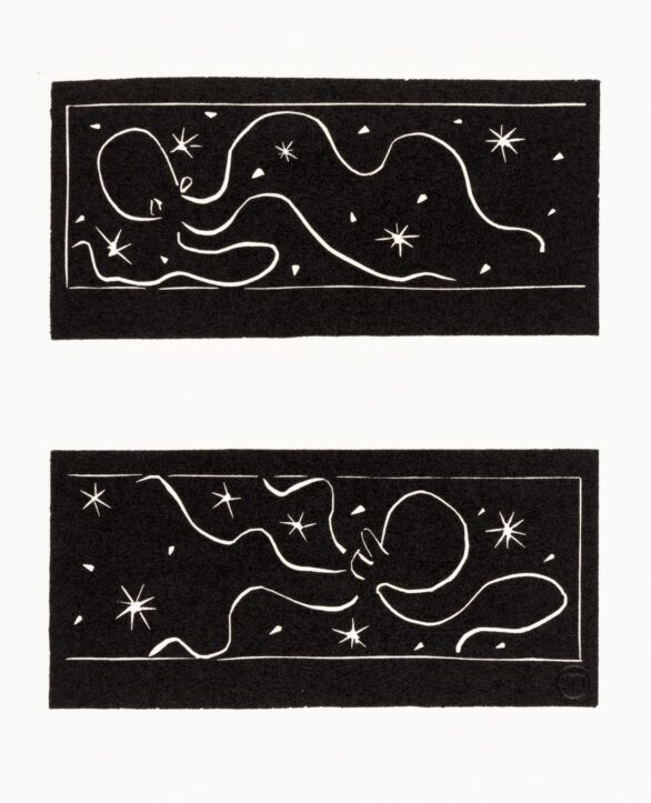 Matisse Linocut: ORNEMENTS, BANDEAUX ET CULS-DE-LAMPE (Variant VI)