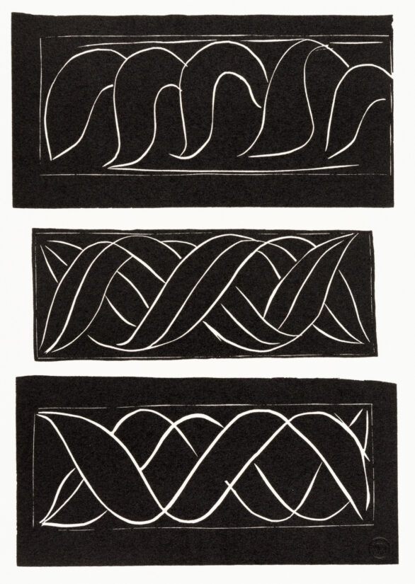 Matisse Linocut: ORNEMENTS, BANDEAUX ET CULS-DE-LAMPE (Variant VII)