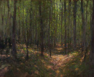 John MacDonald Painting Deepening Woods