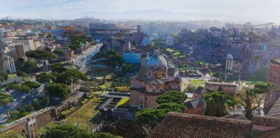 TJ Mueller Landscape Painting Modern Rome