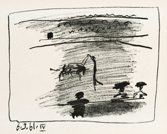 Pablo Picasso Lithograph "Les Banderilles"